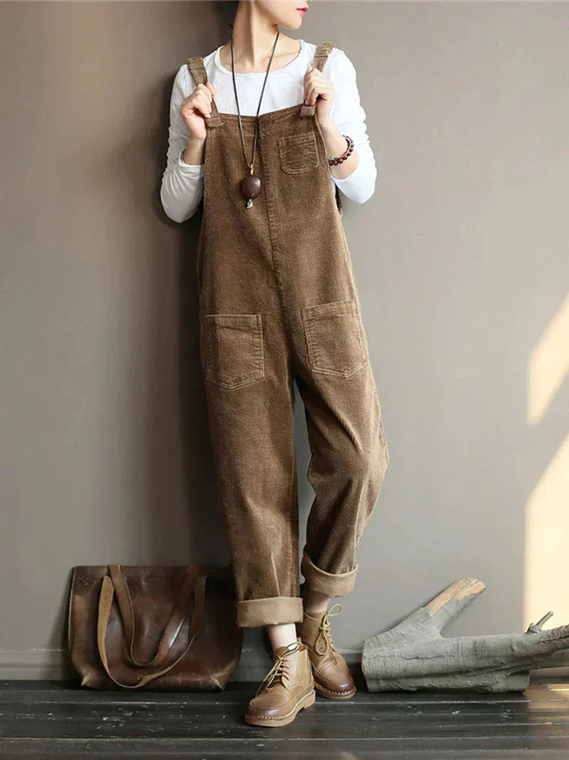 Women's breathable denim overall for stylish, comfortable casual wear. Features a straight leg & versatile design.