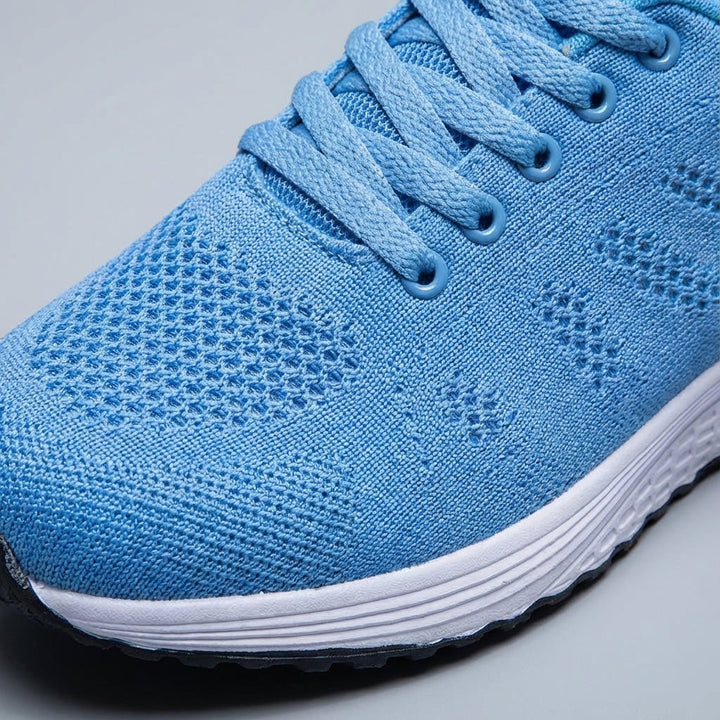 Stephanie women's breathable knit athletic shoes, comfortable for daily wear