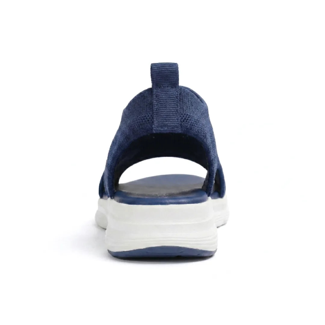 Daily comfort women's breathable wedge sandals, orthopedic support for pain-free walking. Essential summer footwear.