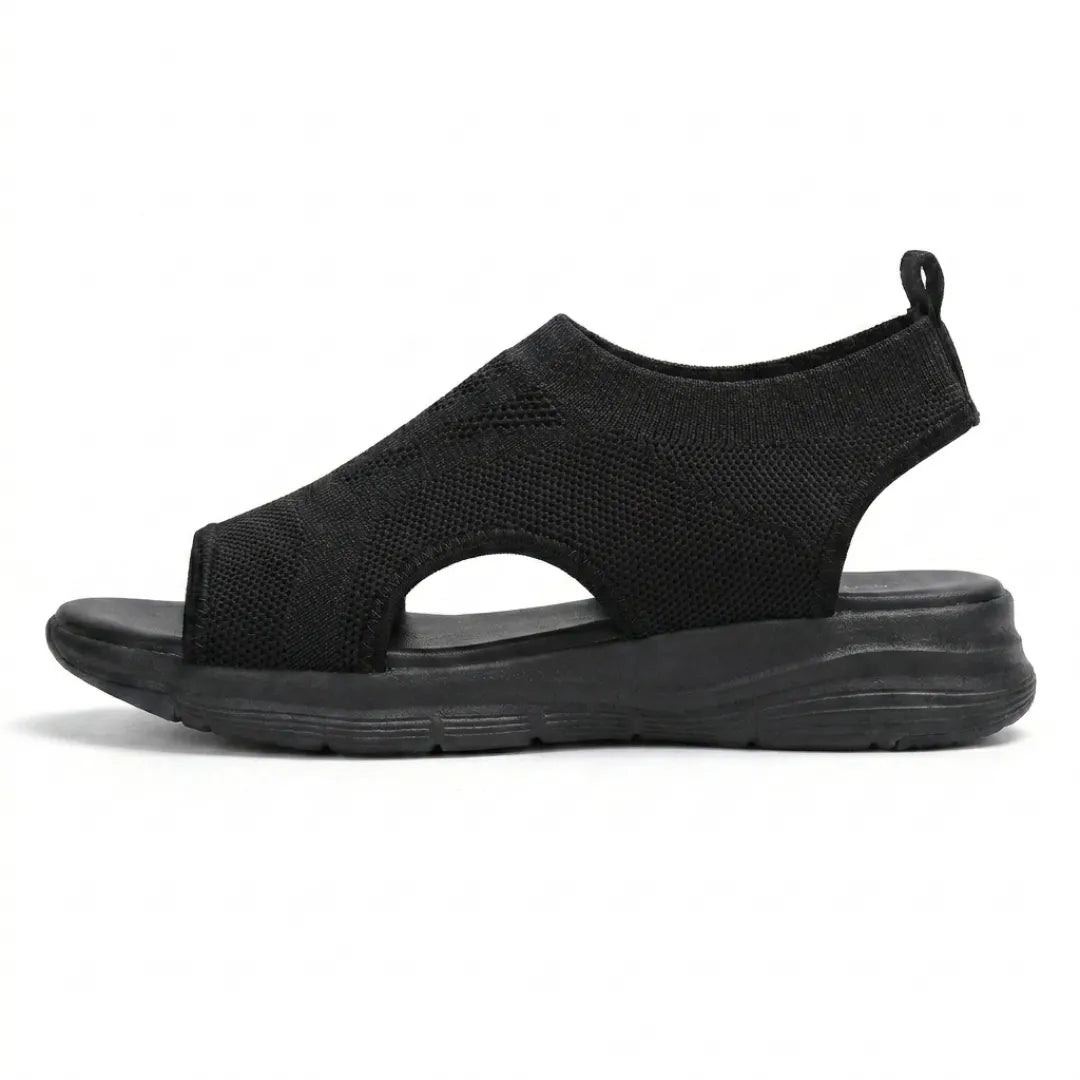 Women's walking sandals, orthopedic wedge design for comfort & breathability. Excellent foot support for summer.