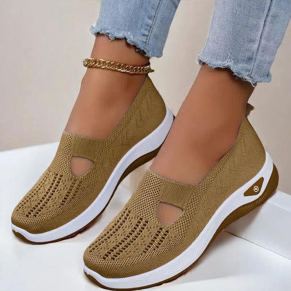 Orthopedic soft sole comfort shoes for women, great for casual daily wear.