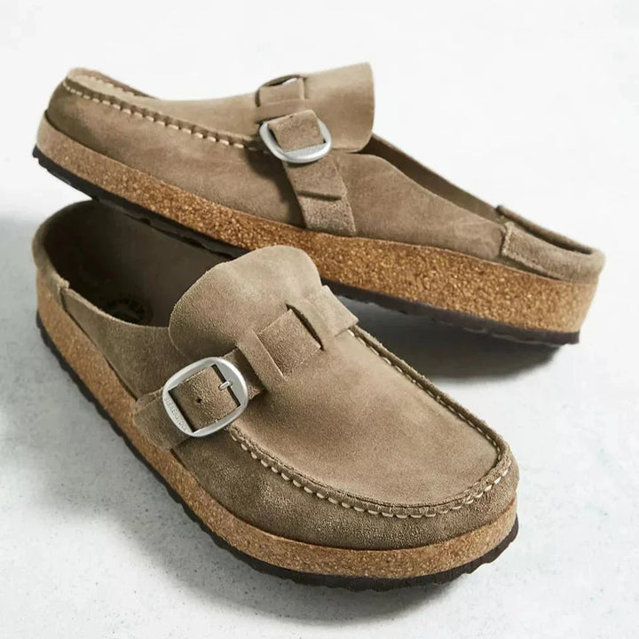 Women's Brynn Orthopedic Comfort Mules with arch support, ideal for everyday casual wear.