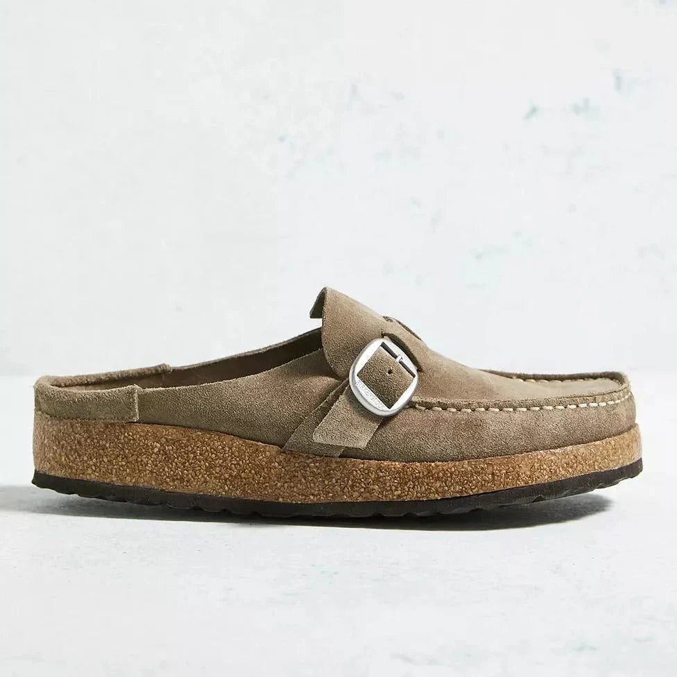 Stylish Brynn orthopedic mules for women, providing all-day comfort and essential arch support.