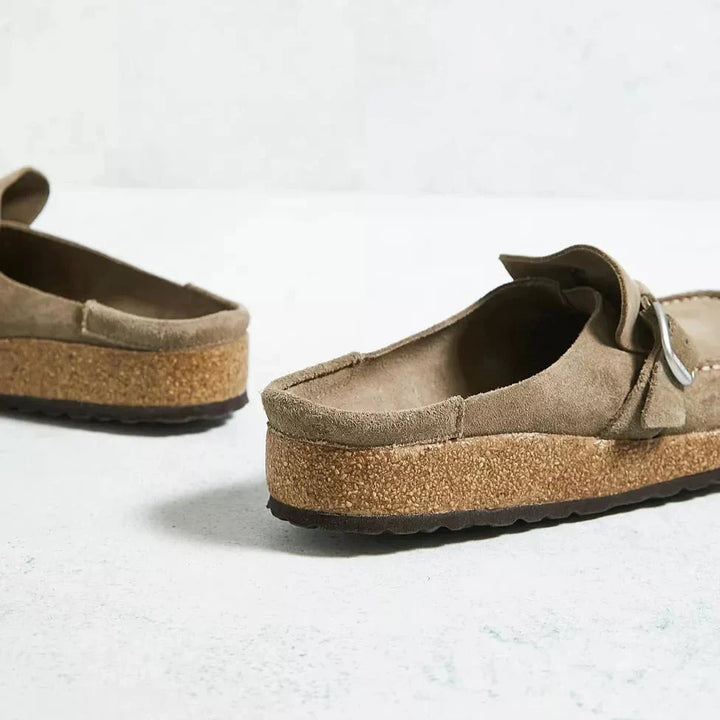 Brynn mules: women's casual footwear with orthopedic arch support for ultimate comfort.