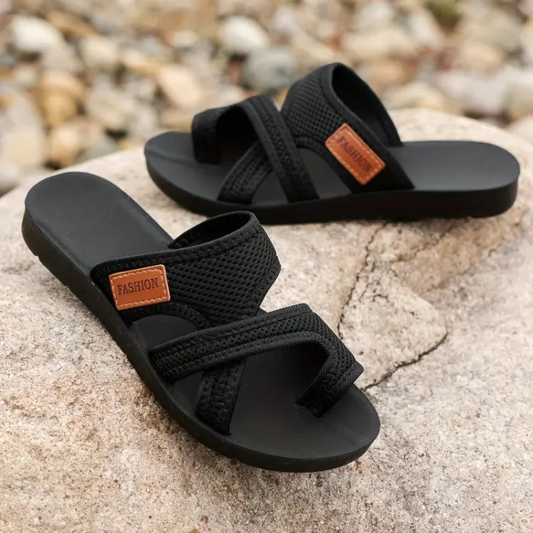 Cally women's comfort sandals, available in wide & normal fits, ensuring supportive foot health & all-day ease.