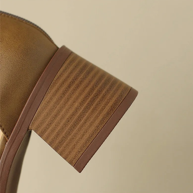 Sophisticated Carina women's dress heels, comfortable block heel, adjustable ankle strap & non-slip sole.