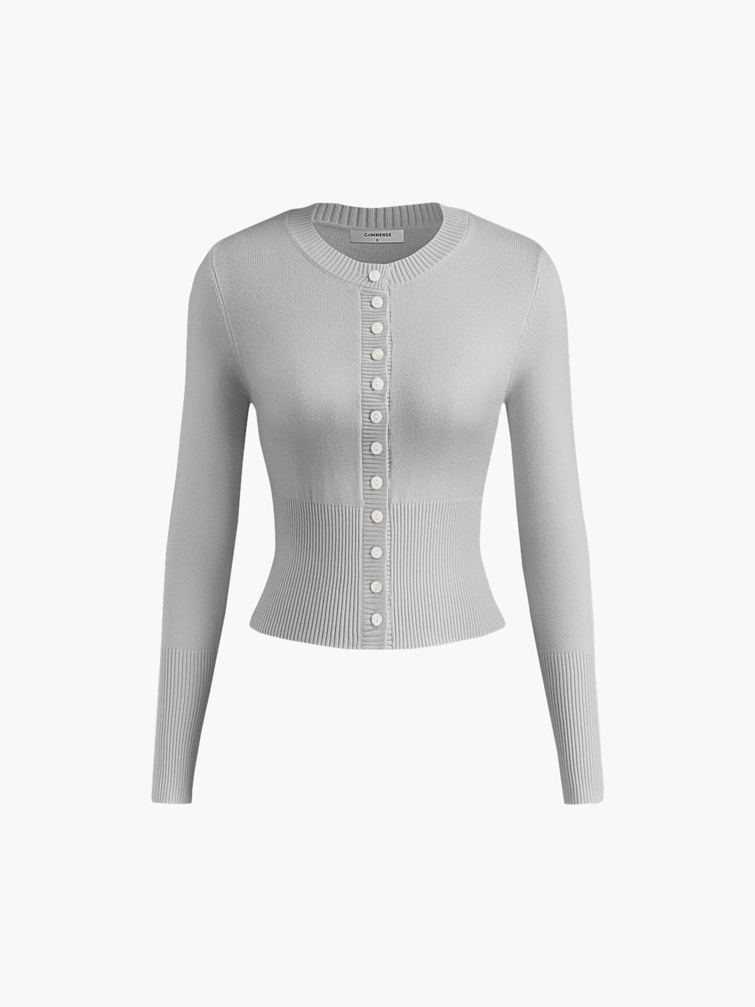Women's plain casual shirt, long sleeve everyday top, comfortable and simple style.