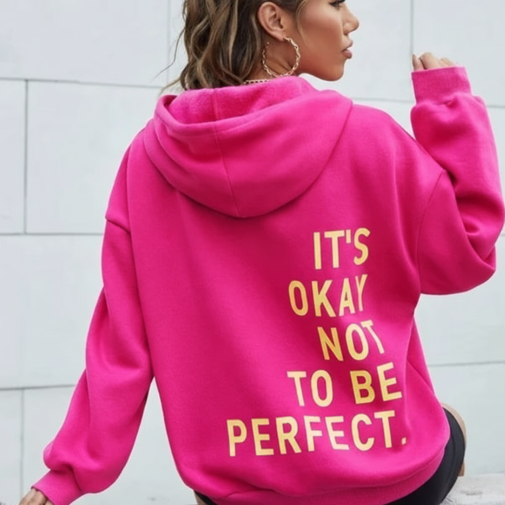 Classic women's hoodie, Emily pullover, incorporating a soft fabric and practical drawstring hood