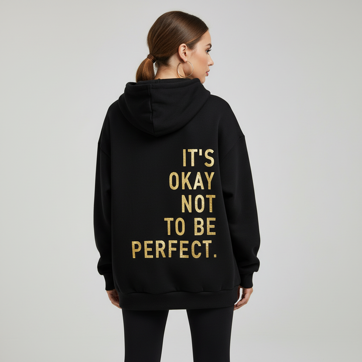 Cozy women's pullover hoodie, Emily casual design, featuring a comfortable drawstring hood