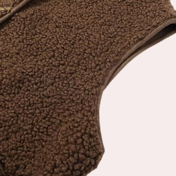 Trendy women's casual vest with a knotted design, ideal for everyday layering.