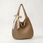 Khaki with ribbon