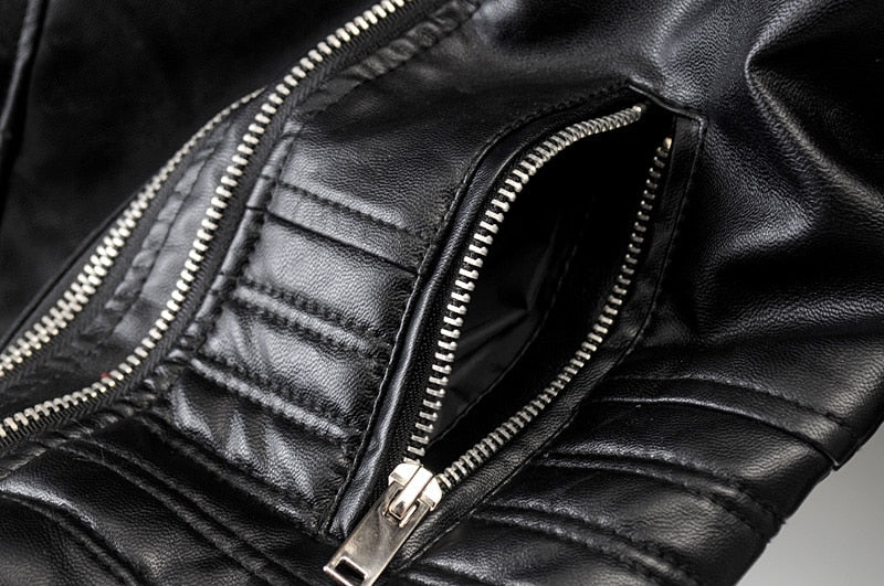 Elegant women's black biker jacket, offering a chic, versatile, and modern outerwear style for fashion.