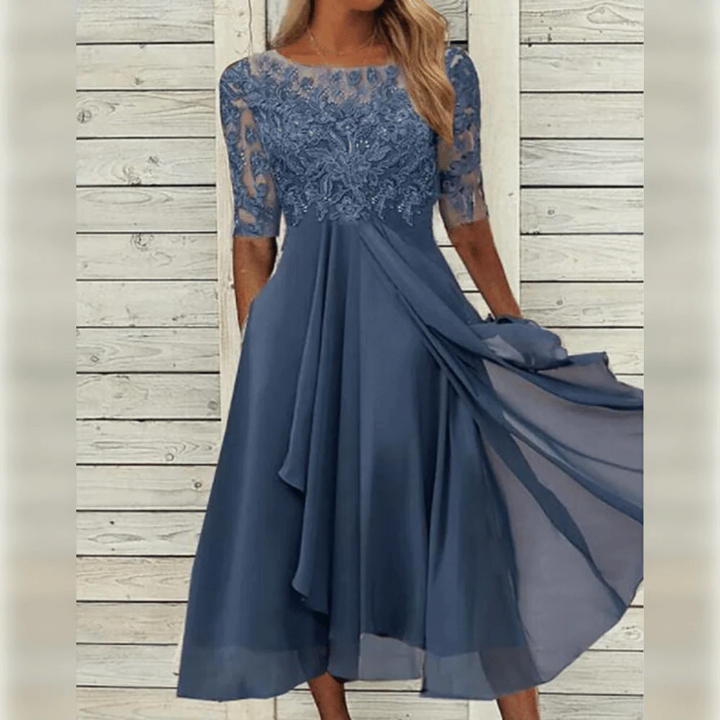 Comfortable party dress for women, offering versatile fashion from day to night.
