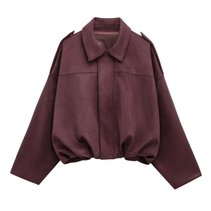 Structured women's cropped jacket, ideal for an elegant, modern, and chic look.