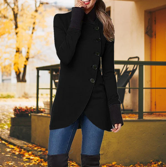 Stylish women's Sierra windbreaker jacket. Weatherproof chic outerwear for spring and fall fashion. Lightweight & practical.