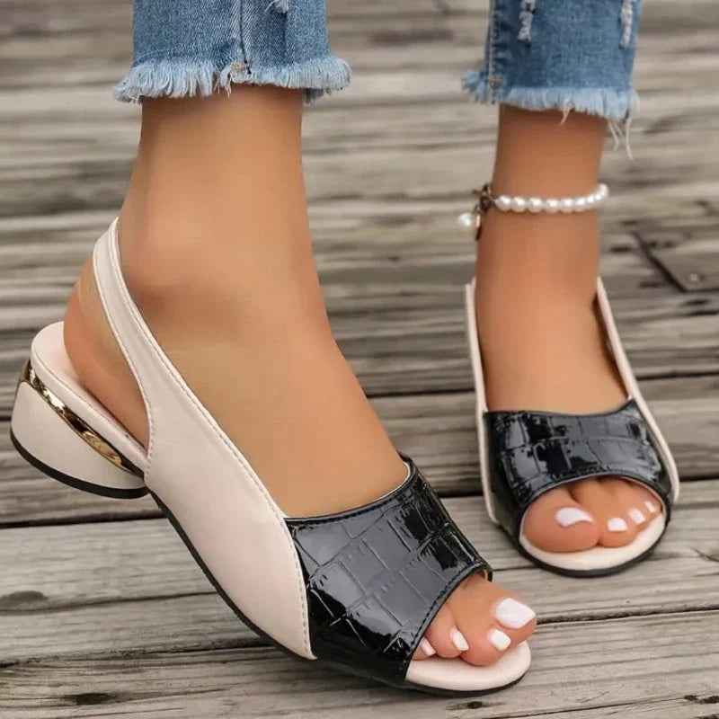 Versatile women's sandals, comfortable slingback design, perfect for any fashion outfit.