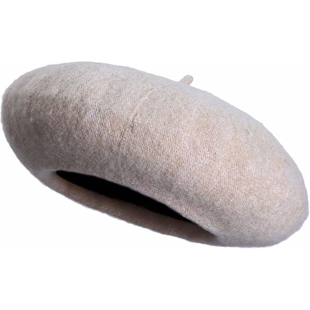 Classic women's wool beret, a perfect gift for fashion-conscious individuals.