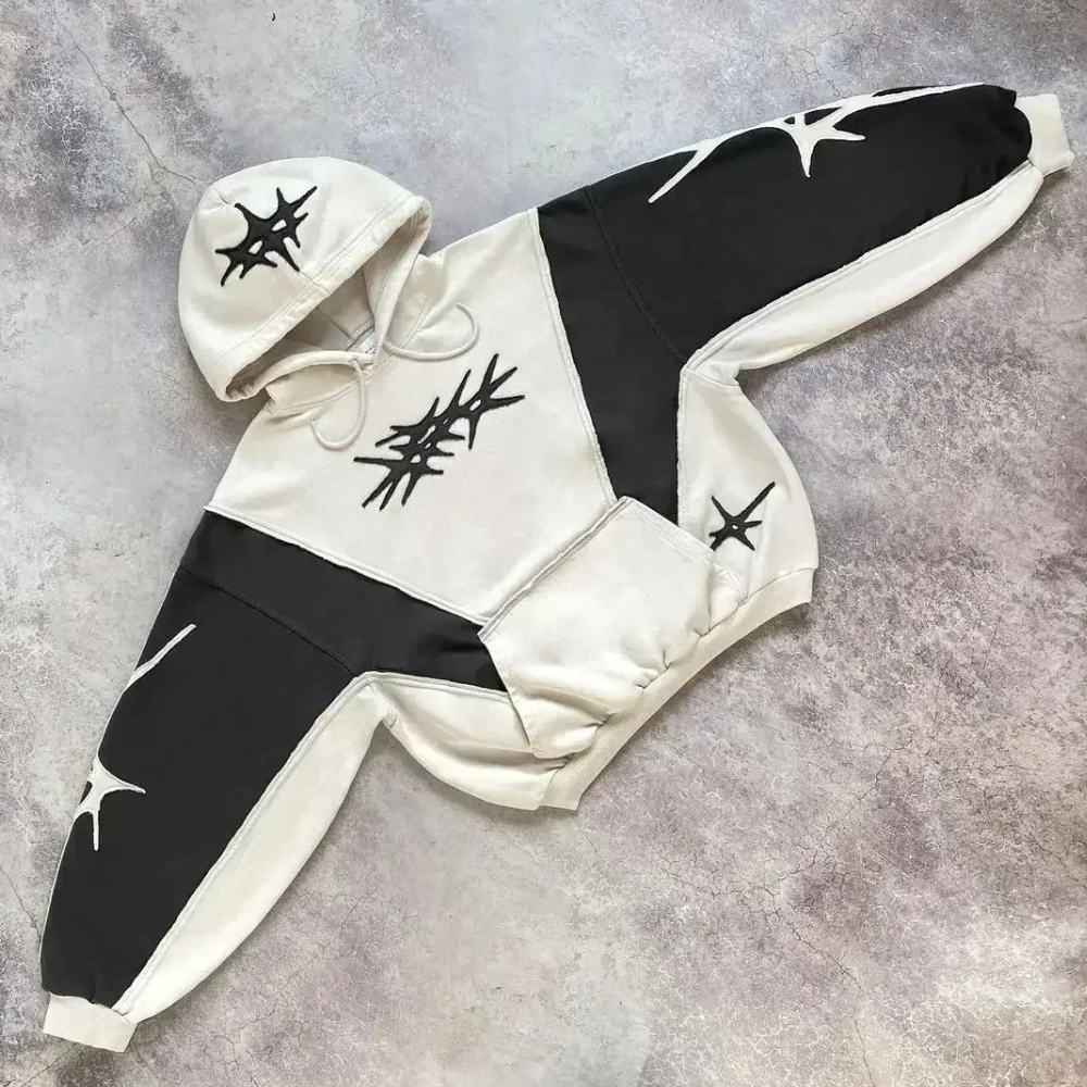 Plush women's hoodie, providing ultimate cozy comfort for relaxed loungewear and casual ensembles.