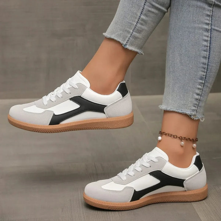 Comfortable low-top women's sneakers, classic style with supportive fit for everyday fashion.