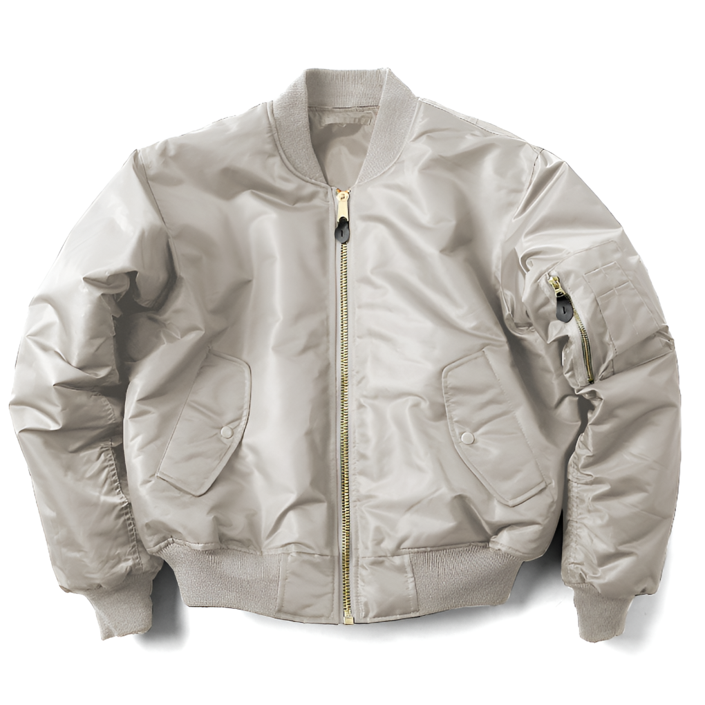 Elegant women's rib-knit bomber jacket, a timeless classic for everyday casual outerwear.