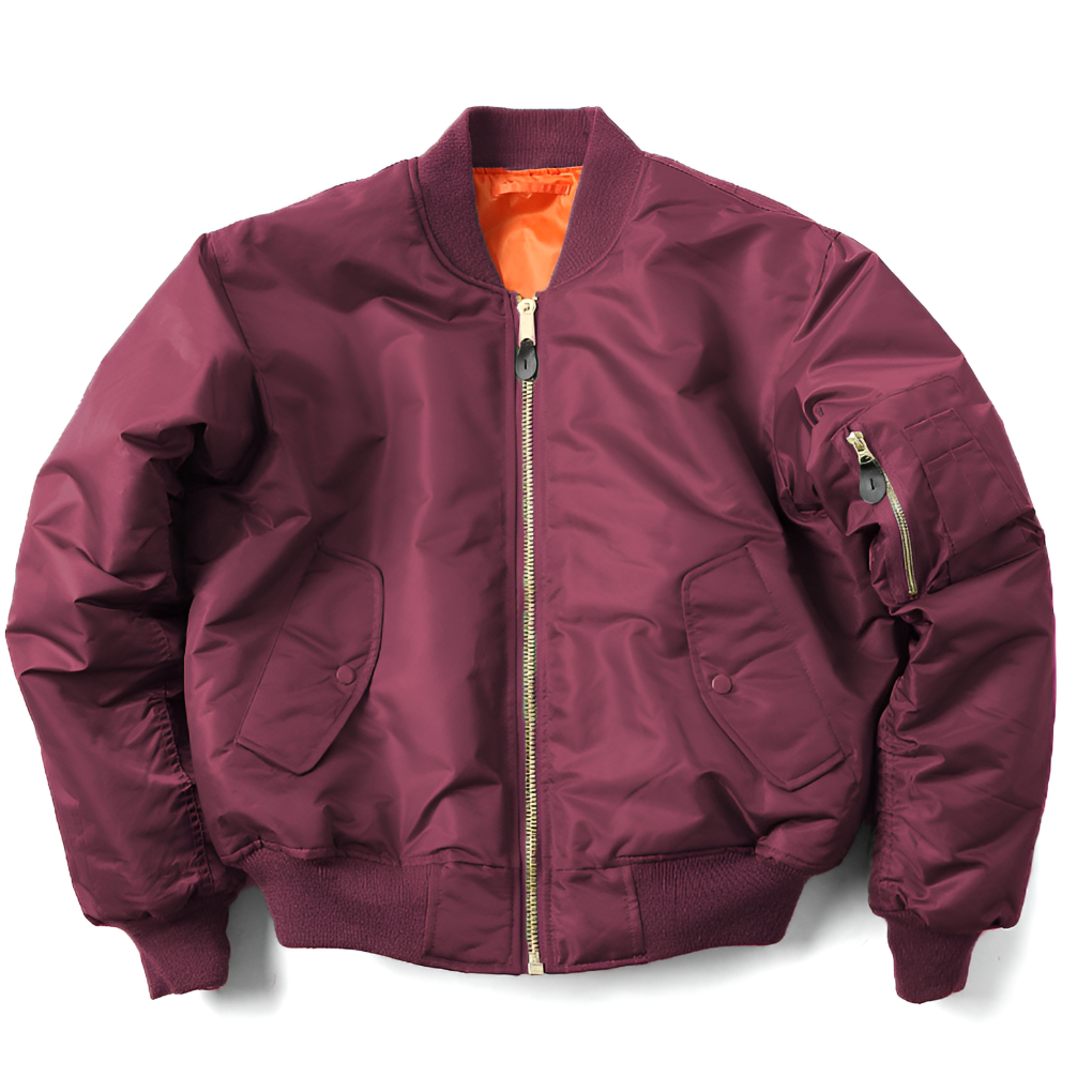 New4 women's rib-knit bomber jacket, a classic and versatile piece of casual outerwear.