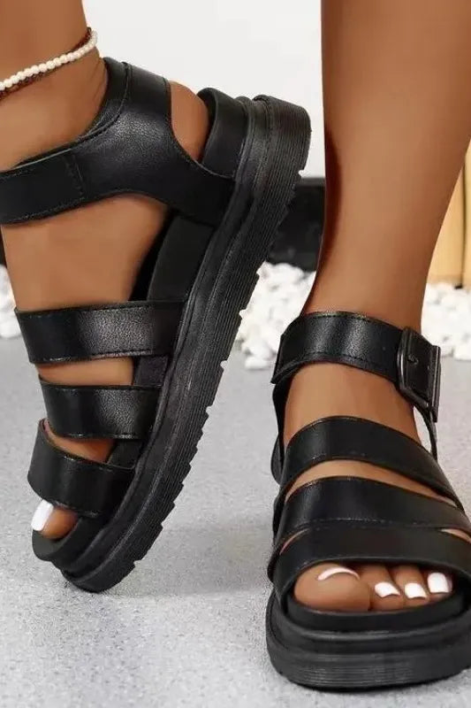 Women's cloud-soft comfortable sandals, perfect for all-day summer wear and casual style.