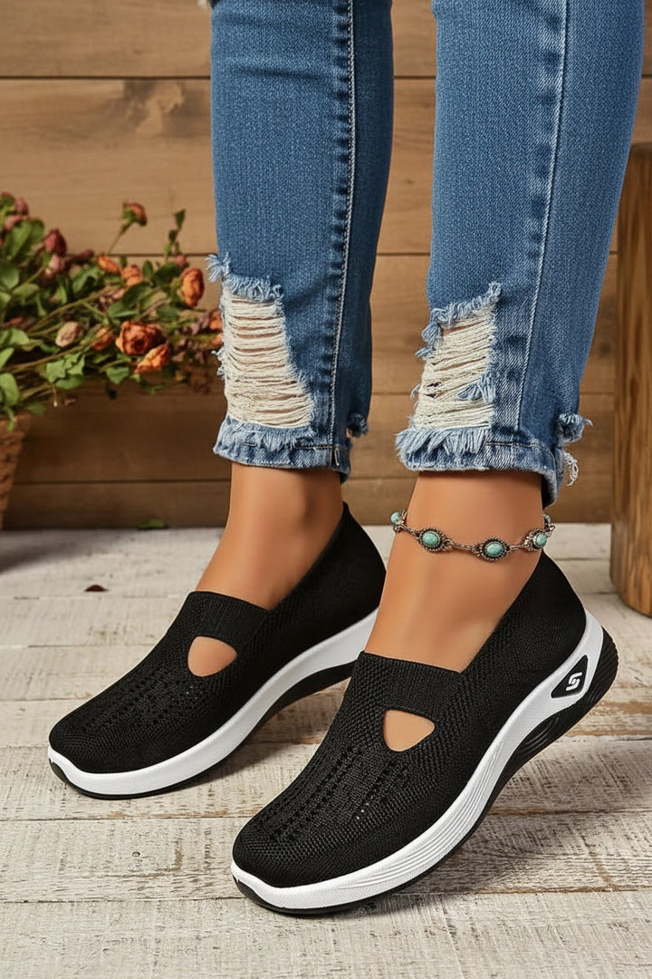 Women's CloudStride everyday comfort walking shoes. Perfect slip-on footwear for casual daily wear.