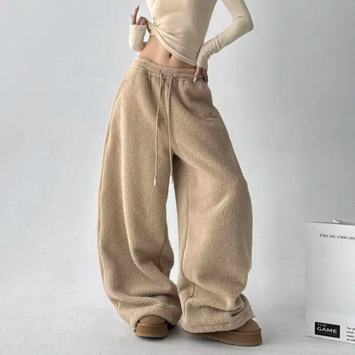Cloudwalk women's lounge pants, ultra-soft cozy bottoms with drawstring for stylish, relaxed comfort.