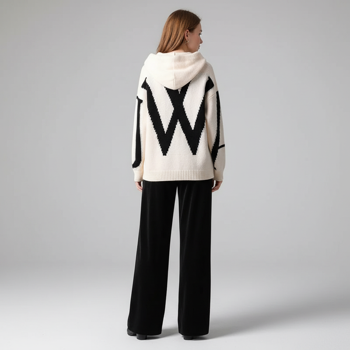 Stylish Gemma knitted sweater and wide leg pant set, a versatile fall fashion staple