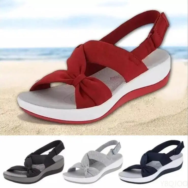 Women's comfort orthopedic sandals with arch support for daily wear, ideal for foot support.
