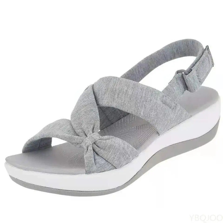 Casual women's orthopedic walking sandals for superior daily arch support & lasting comfort.