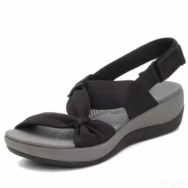 Comfortable women's orthopedic sandals, perfect for casual summer wear with excellent foot support.