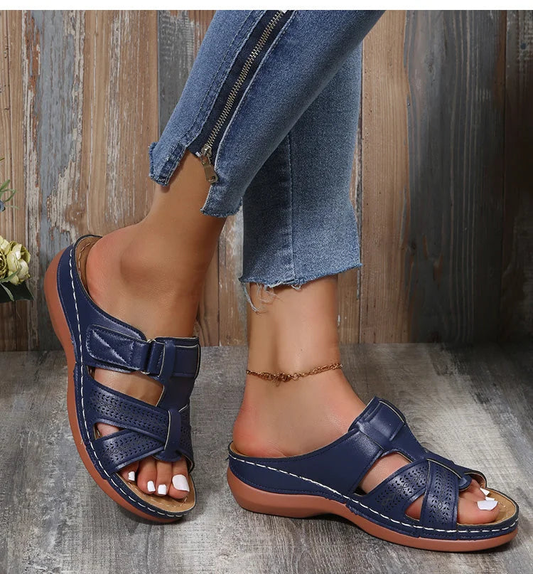 Versatile women's comfort sandals, perfect for everyday wear, walking & active support.