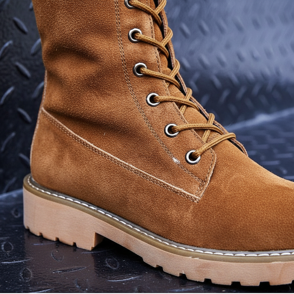 Versatile women's mid-calf boots, Alicia style, offering everyday comfort for fall and winter fashion.