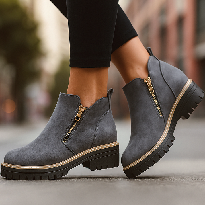 Women's comfortable orthopedic platform shoes with arch support, perfect for all-day wear and foot health.