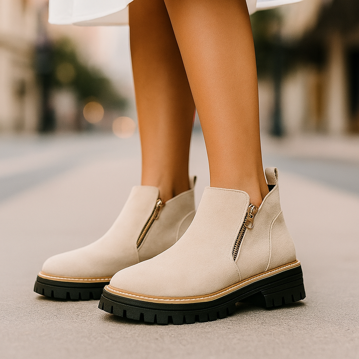 Orthopedic women's platform shoes, providing excellent arch support & shock absorption for ultimate comfort.
