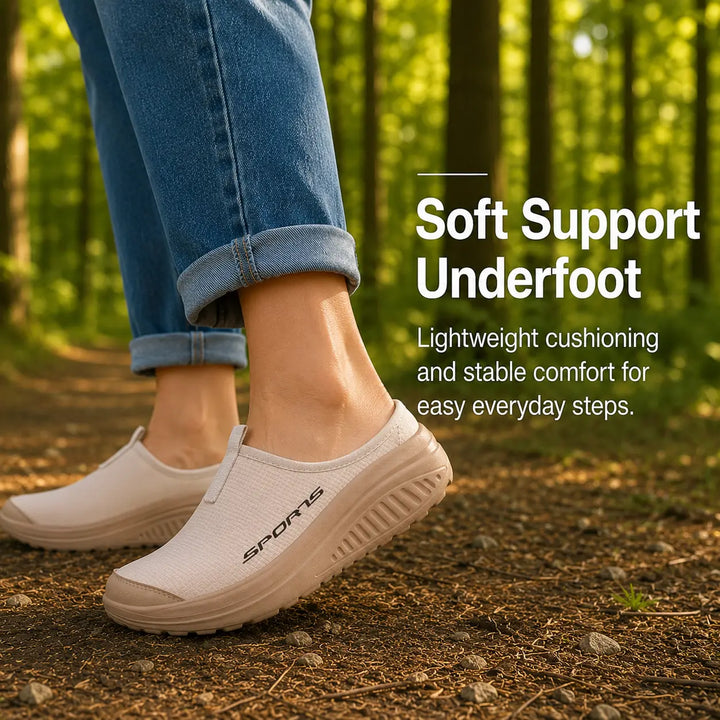 Closed toe women's orthopedic slippers, ideal for comfortable daily footwear.