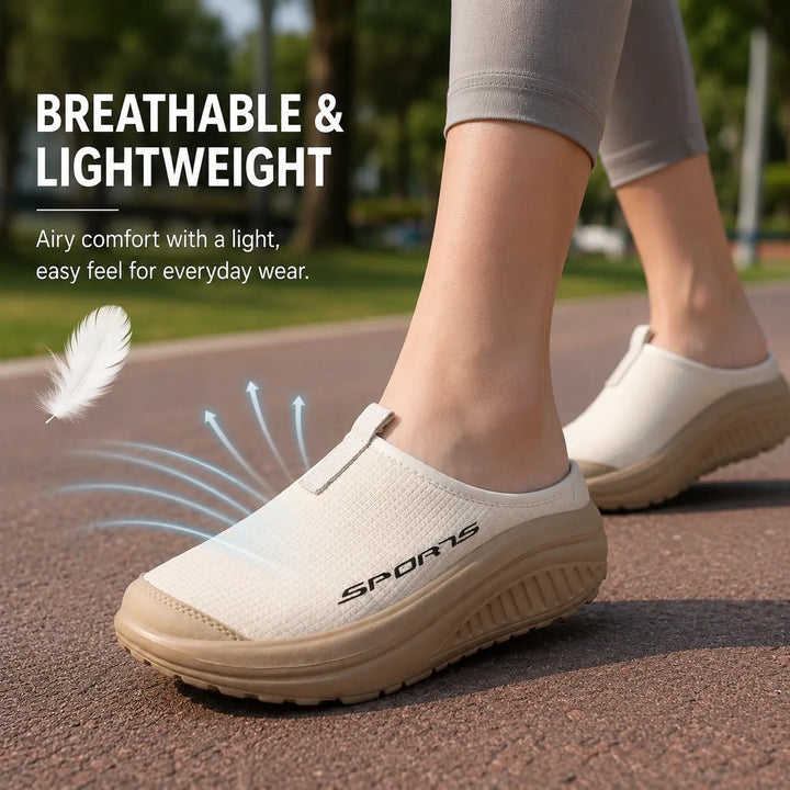 Cozy women's orthopedic house slippers with cushioned support for everyday comfort.
