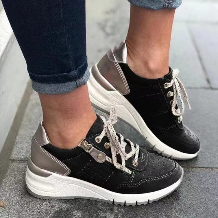 Ergonomic women's orthopedic shoes for walking, offering comfort and arch support