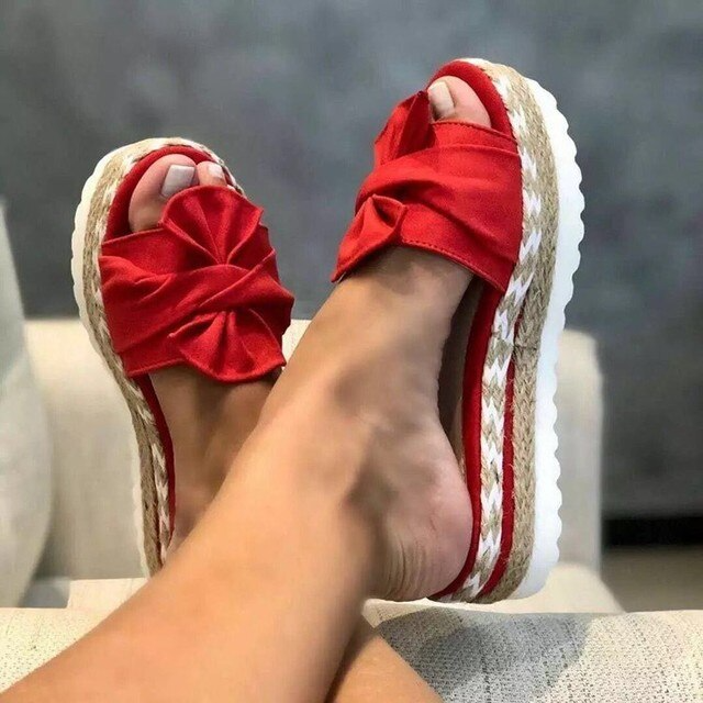 Stylish women's platform sandals designed for all-day comfort with orthopedic arch support. Perfect summer footwear.