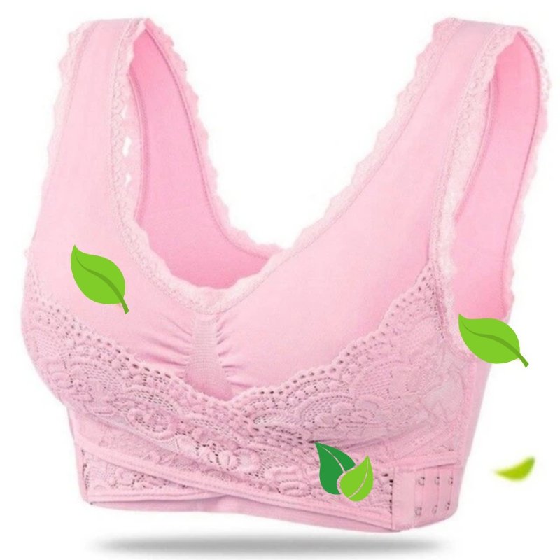 Grace women's bra: comfortable, wire-free, seamless posture support with adjustable straps for all-day relief.