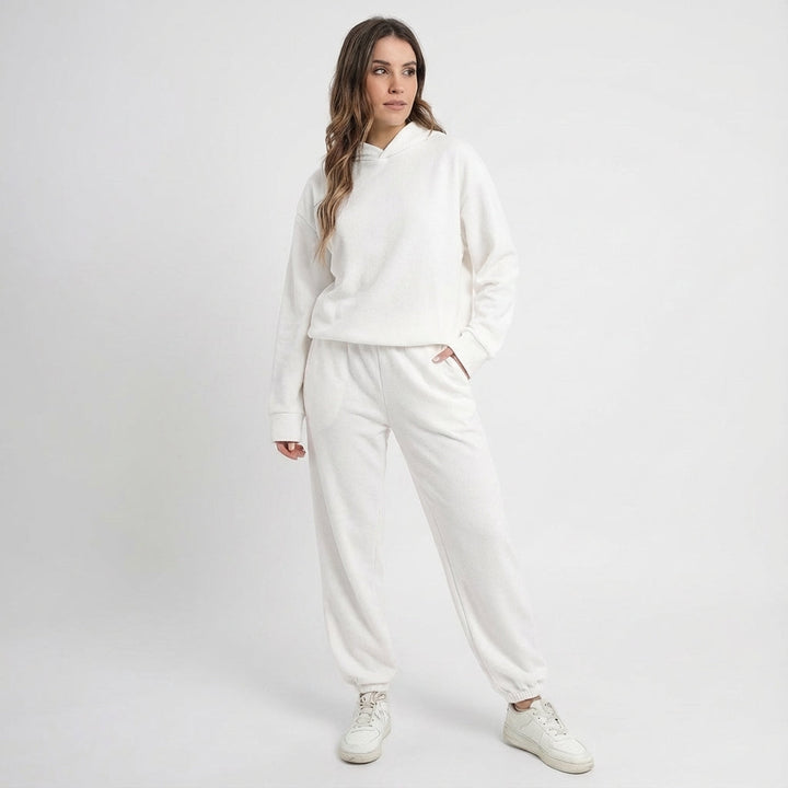 Women's all-season tracksuit bottom, designed for maximum comfort and flexibility in activewear and loungewear