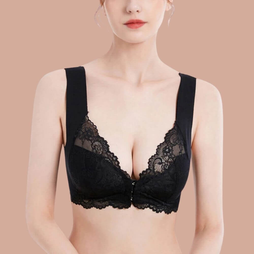 Wireless women's support bra, offering gentle lift and a smooth silhouette.
