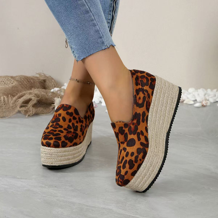 Comfortable women's platform slip-on shoes, a must-have for everyday style.