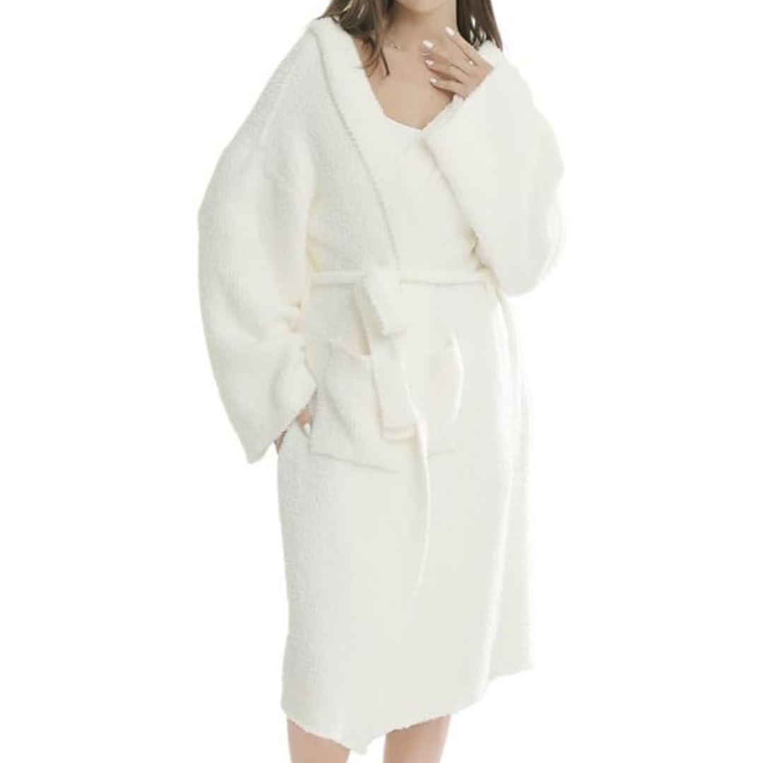 Women's soft Victoria spa bathrobe, stylish leopard print loungewear for everyday comfort