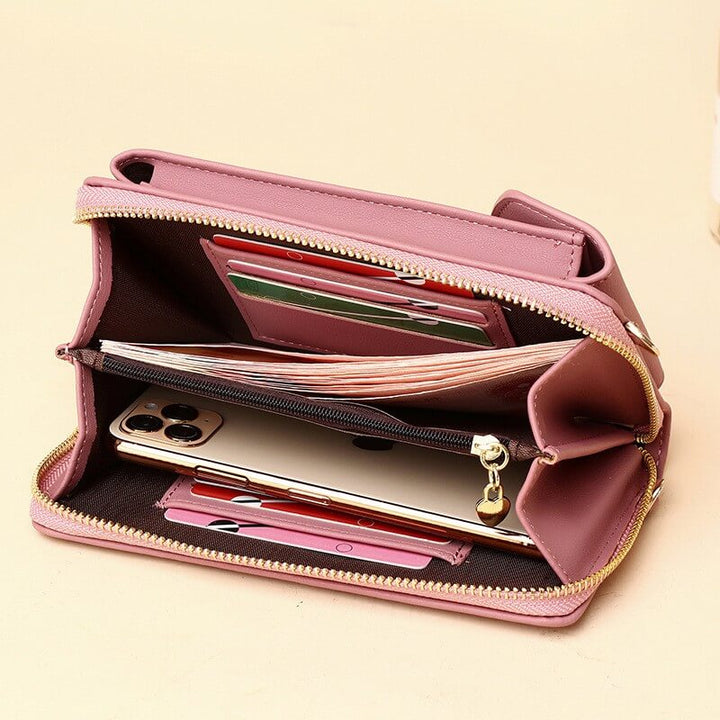 Compact PU leather shoulder bag in forest green, a versatile women's daily bag for all seasons