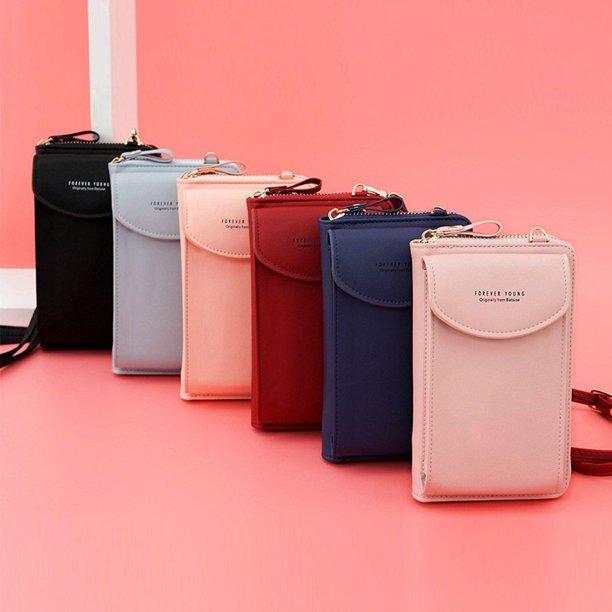 Fashionable woman carrying a compact PU leather shoulder bag, ideal for daily errands