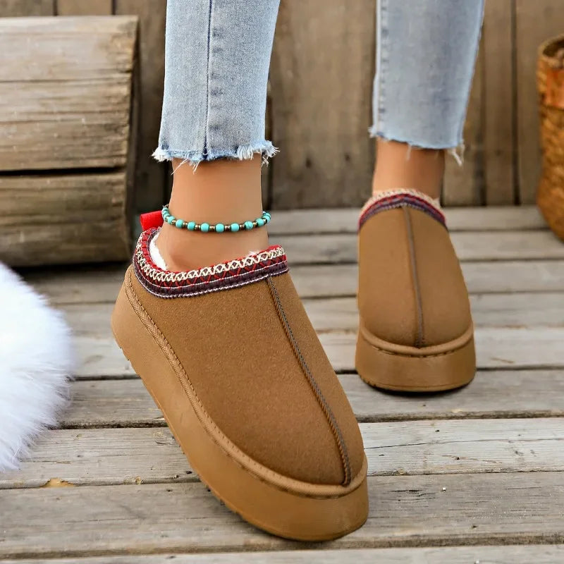Versatile women's slip-on mules, offering cozy comfort and durability for indoor-outdoor transitions.