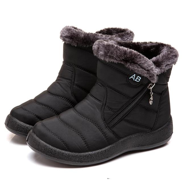 Women's waterproof winter boots, providing durable cold weather protection & cozy comfort.