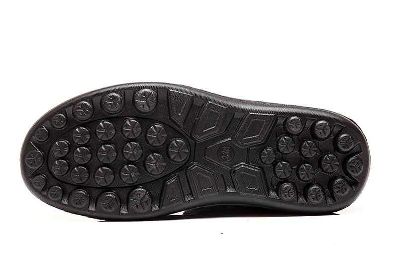 Rear view of women's comfortable winter boots with sturdy grip for cold weather durability.